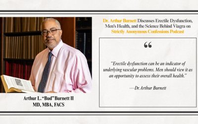 Dr. Arthur Burnett Discusses Erectile Dysfunction, Men’s Health, and the Science Behind Viagra on Strictly Anonymous Confessions Podcast